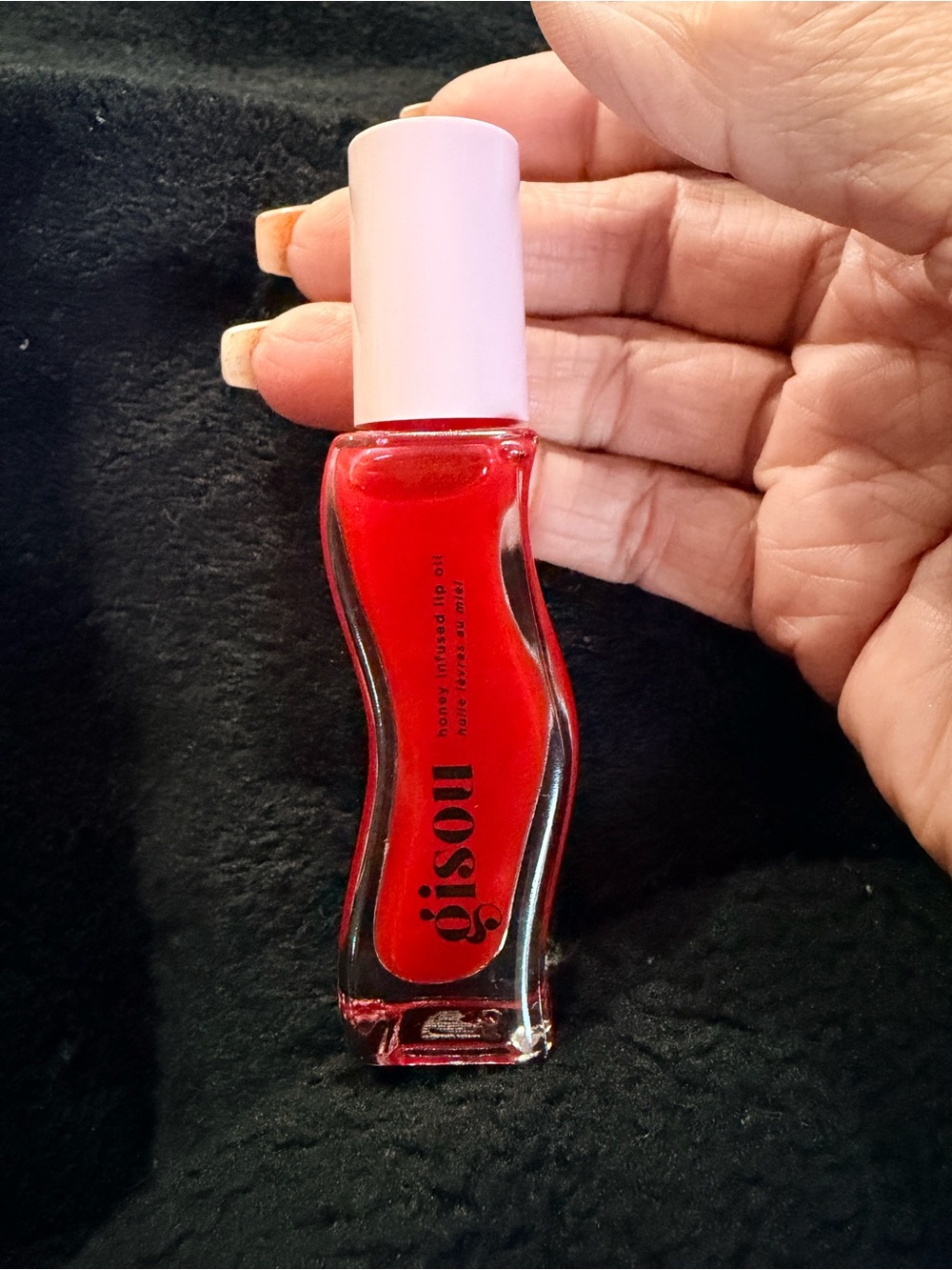 Gisou Honey Infused Lip Gloss-in Strawberry Sorbet_Brand New